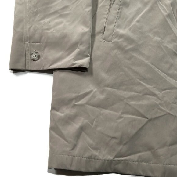 Calvin Klein Overcoat Mens 40 S Removable Quilted Lining Jacket Trench Coat - Picture 9 of 14